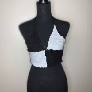 Lettuce trim halter top